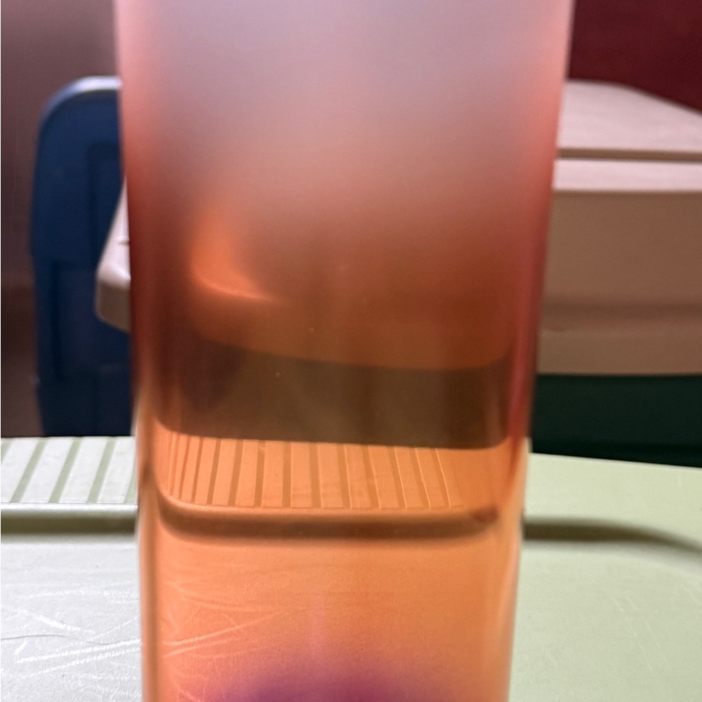 Starbucks Gradient Pink and Orange Tumbler